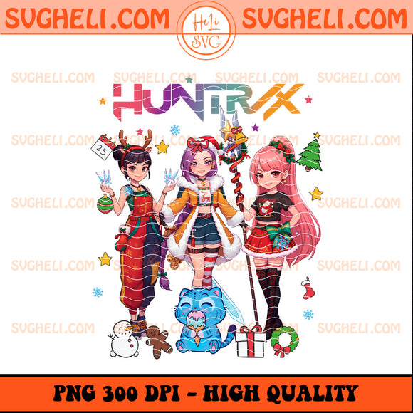 Rumi Mira Zoey Christmas Png Christmas Huntrix Png