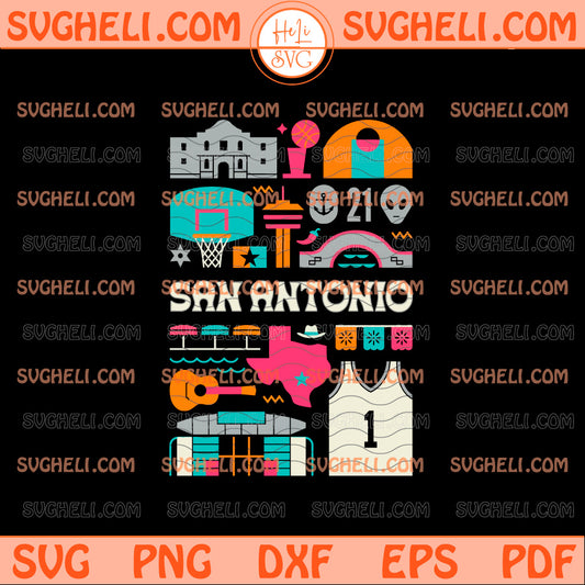 SA 21 San Antonio Spurs Svg San Antonio Spurs Playoffs Svg