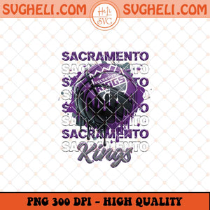Sacramento Kings Basketball Png NBA Basketball Png Sublimation Files