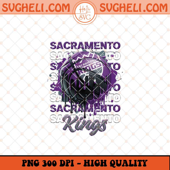 Sacramento Kings Basketball Png NBA Basketball Png Sublimation Files