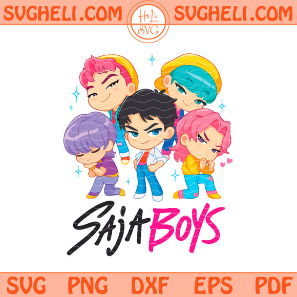 Saja Boys Boy Band Svg Kpop Demon Inspired Movie Svg
