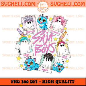 Saja Boys Ghost and Derpy Png Saja Boys Halloween Ghost Png