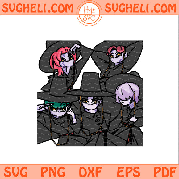 Saja Boys KPOP Svg KPOP Demon Hunters Saja Boys Svg