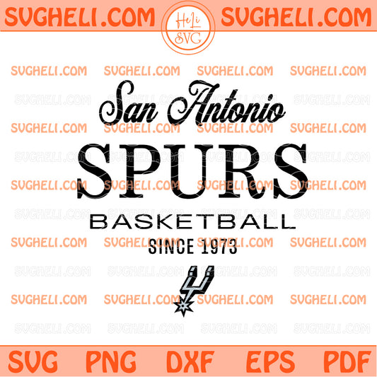 San Antonio Spurs Basketball Since 1973 Svg Spurs NBA Svg