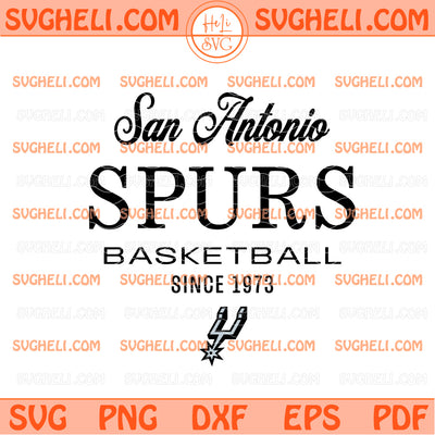 San Antonio Spurs Basketball Since 1973 Svg Spurs NBA Svg