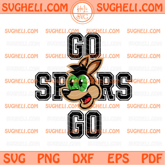San Antonio Spurs Coyote Mascot Go Spurs Go Basketball Svg