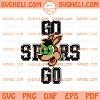 San Antonio Spurs Coyote Mascot Go Spurs Go Basketball Svg