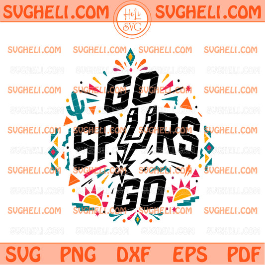 San Antonio Spurs Fiesta NBA 2026 Basketball Svg