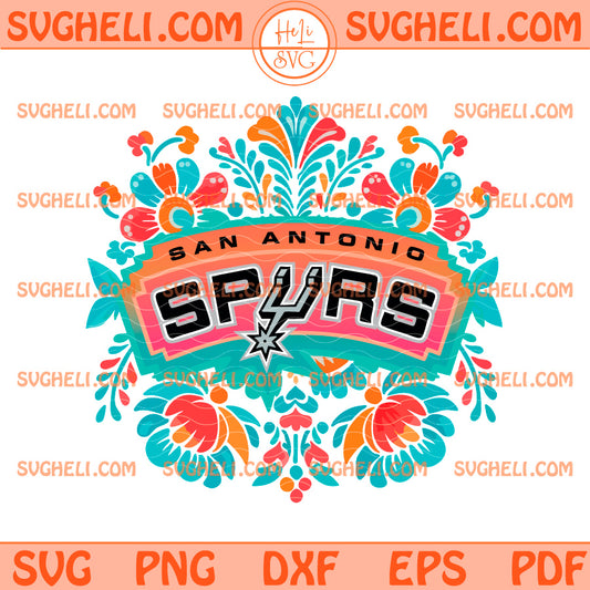San Antonio Spurs Fiesta Svg San Antonio Spurs Svg