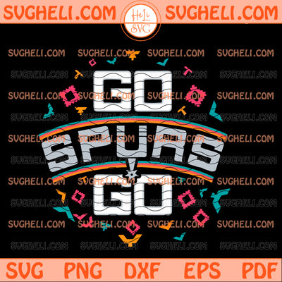 San Antonio Spurs Go Go Playoffs 2026 Svg Spurs NBA Svg