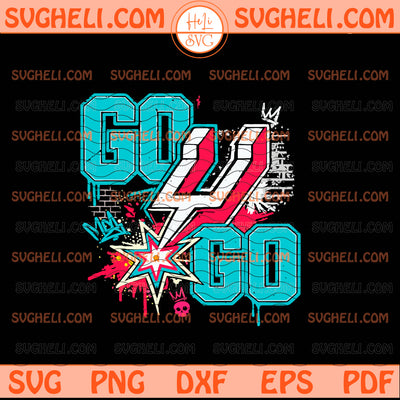 San Antonio Spurs Go Spurs Go 2026 Playoffs 2nd Round Svg