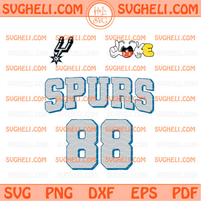 San Antonio Spurs Mickey NBA Basketball Svg Spurs NBA Svg
