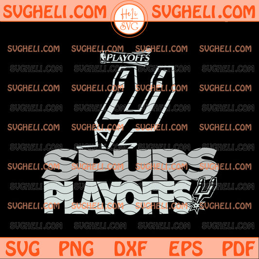 San Antonio Spurs NBA Playoffs Svg Spurs Basketball Svg