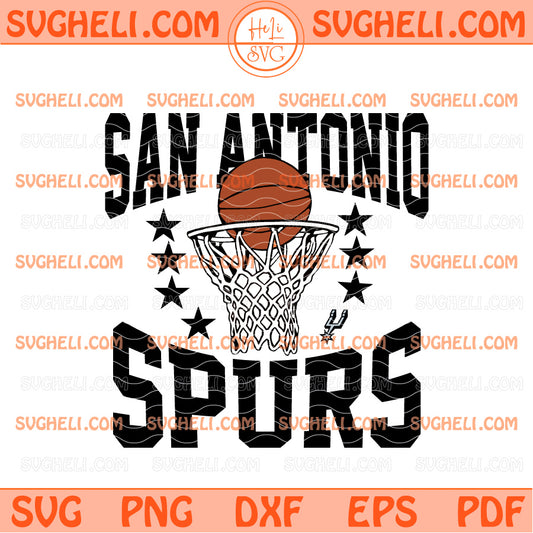 San Antonio Spurs National Basketball Svg Spurs NBA Svg