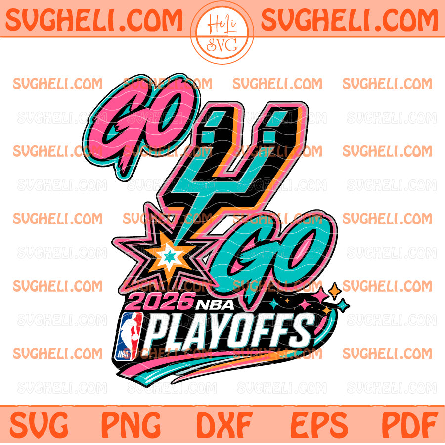 San Antonio Spurs Playoffs Game 2026 Svg SPURS NBA Svg