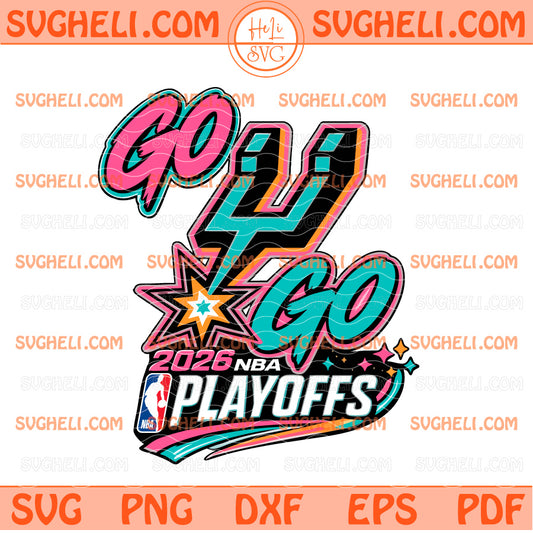San Antonio Spurs Playoffs Game 2026 Svg SPURS NBA Svg