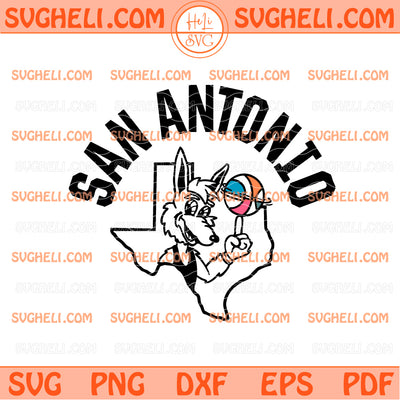 San Antonio Spurs The Coyote Svg San Antonio Spurs Svg
