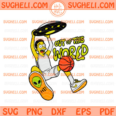 San Antonio Spurs Wemby Alien Out of This World Svg