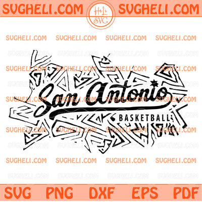 San Antonio Spurs basketball Fiesta 2026 Playoffs Svg