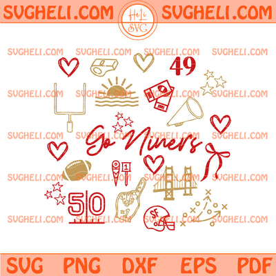 San Francisco 49ers Football Svg 49ers NFL Svg