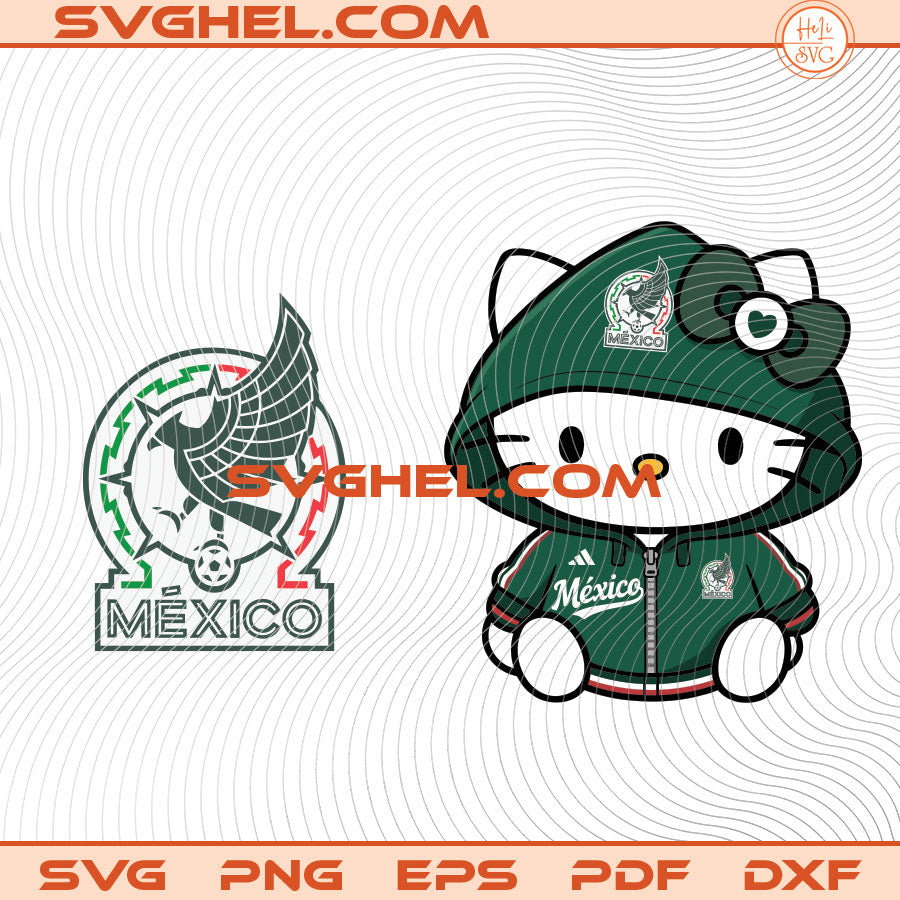Sanrio Hello Kitty Mexico World Cup 2026 Svg World Cup Svg