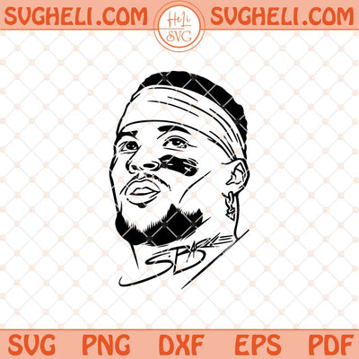 Saquon Barkley Eagles Floating Head Signature Svg Png Dxf Eps Files