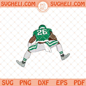 Saquon Philly Football Eagles Barkley 26 Svg Barkley 26 Svg Png Dxf Eps Files