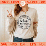 School Counselor Svg Back to School Svg Retro Teacher Counselor Svg Png Sublimation Dxf Eps Files