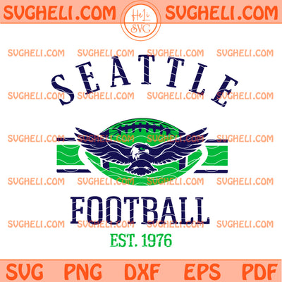 Seahawks Football Svg Seattle Seahawks NFL Football Svg
