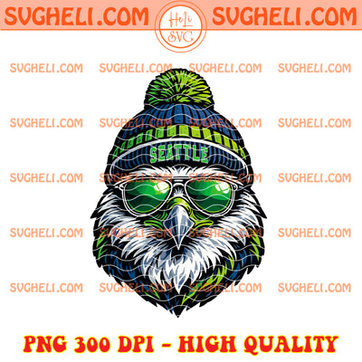 Seattle Eagle Png Beanie Sunglasses Eagle Png Seattle Png