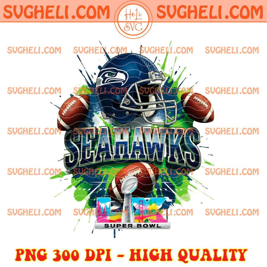Seattle Seahawks Champions Super Bowl LX February 8 2026 Png