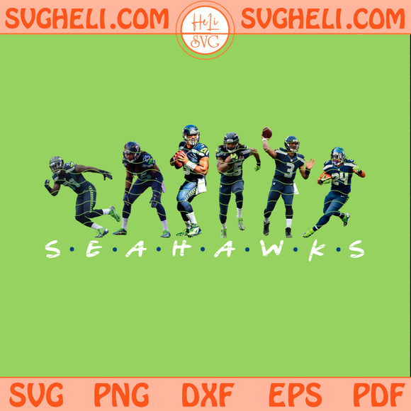 Seattle Seahawks Friends NFL Png Football Players Png