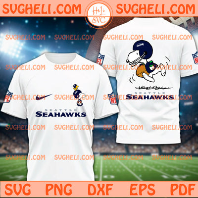 Seattle Seahawks Snoopy NFL Svg Snoopy Football Svg