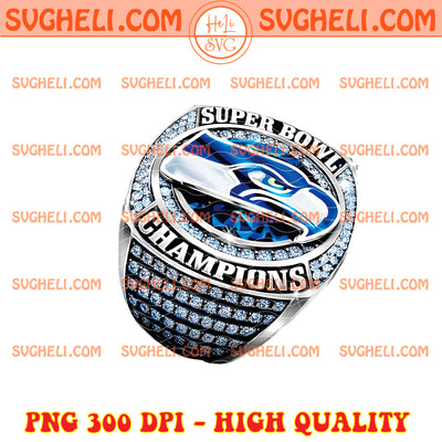 Seattle Seahawks Super Bowl LX Champions Rings Png