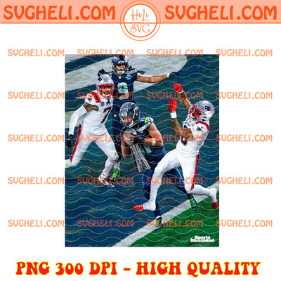 Seattle Seahawks Super Bowl LX Champions Touchdown Png