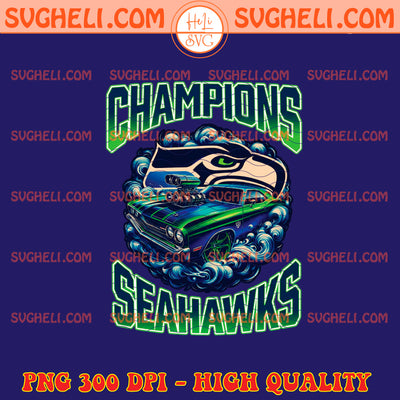 Seattle Seahawks Super bowl LX Champions 2026 Png