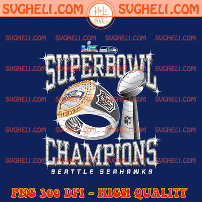 Seattle Seahawks SuperBowl LX Champions 2026 Ring Png
