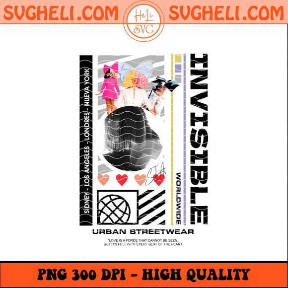 Sia Reveals Png Sia Poster Png Sia Concert Poster Png Sublimation Design