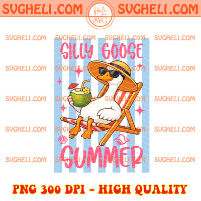Silly Goose Summer Png Summer Girl Png Silly Goose Png