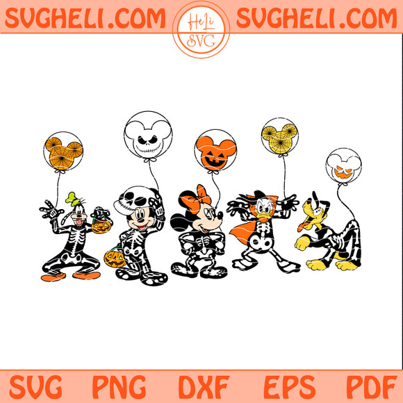 Skeleton Costume Halloween Svg Disney Trick or Treat Svg