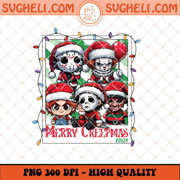 Slasher Christmas Png Horror Coquette Png Merry Creepmas Png Sublimation Files