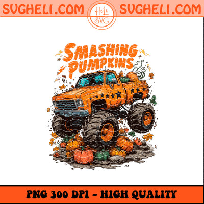 Smashing Pumpkins Monster Truck Png Pumpkin Smasher Png