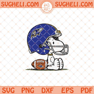 Snoopy Baltimore Ravens Football Svg Snoopy Football Svg Png Dxf Eps Files