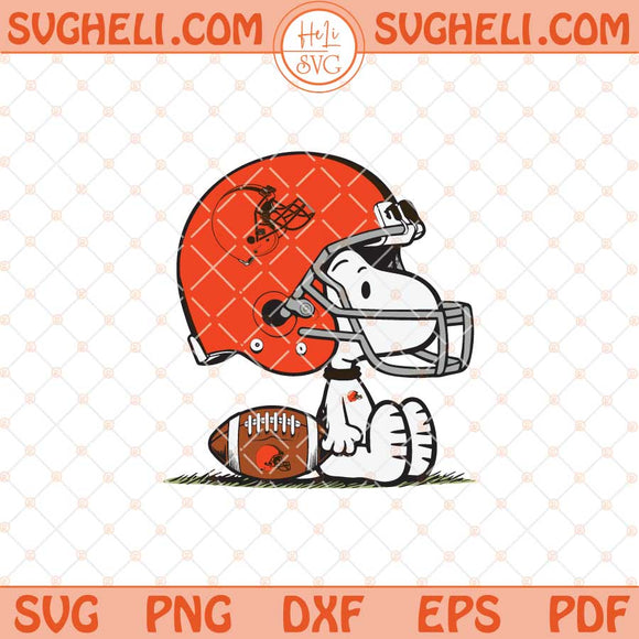 Snoopy Cleveland Browns Football Svg Snoopy Football Svg Png Dxf Eps Files