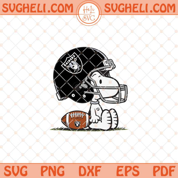 Snoopy Las Vegas Raiders  Football Svg Snoopy Football Svg Png Dxf Eps Files