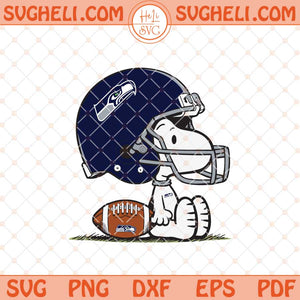 Snoopy Seattle Seahawks Football Svg Snoopy NFL Svg Png Dxf Eps Files