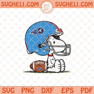 Snoopy Tennessee Titans Football Svg Snoopy Football Svg Png Dxf Eps Files