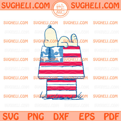 Snoopy USA 250th Anniversary Svg 4th of July Snopy Svg