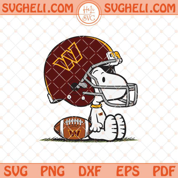 Snoopy Washington Commanders NFL Svg Snoopy Football Svg Png Dxf Eps Files