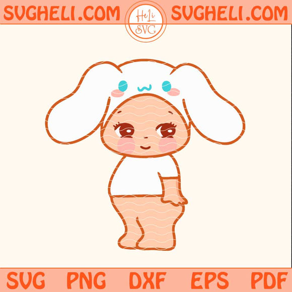Sonny Angel Cinnamoroll Svg Kawaii Baby Angel Sanrio Svg Png Dxf Eps Files